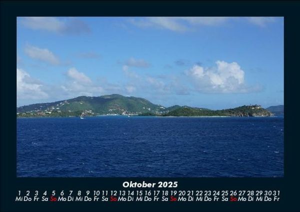 Produktbild: Meereslandschaften 2025 Fotokalender DIN A5
