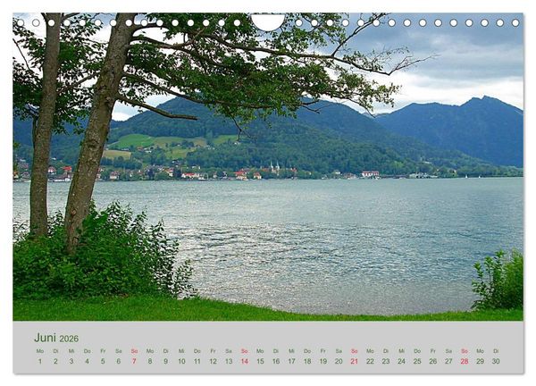 Produktbild: Bergseen - Juwelen der Berge (Wandkalender 2026 DIN A4 quer), CALVENDO Monatskalender