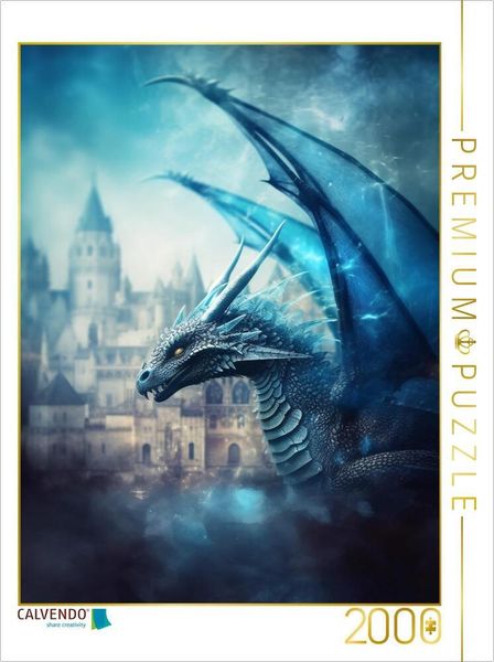 Produktbild: CALVENDO Puzzle Blaufl&uuml;gel | 2000 Teile Lege-Gr&ouml;&szlig;e 90x67cm Foto-Puzzle f&uuml;r gl&uuml;ckliche Stunden
