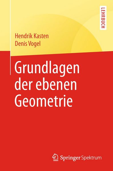 Produktbild: Grundlagen der ebenen Geometrie