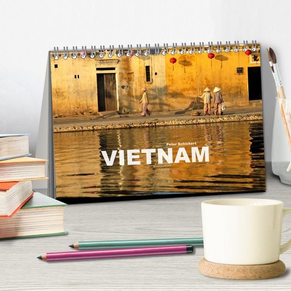 Produktbild: Vietnam (Tischkalender 2026 DIN A5 quer), CALVENDO Monatskalender