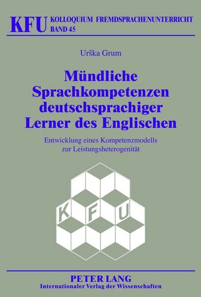 Produktbild: M&uuml;ndliche Sprachkompetenzen deutschsprachiger Lerner des Englischen