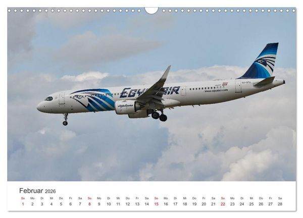 Produktbild: Frankfurt Airport - EDDF (Wandkalender 2026 DIN A3 quer), CALVENDO Monatskalender