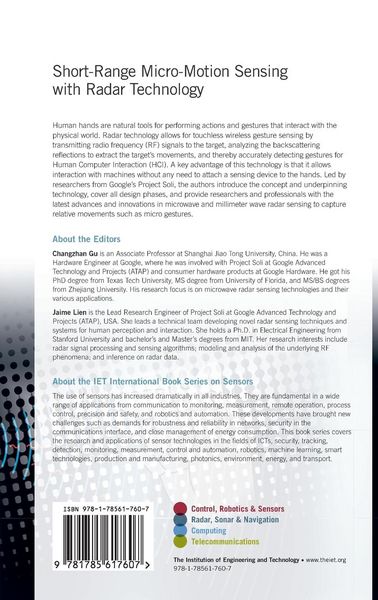 Produktbild: Short-Range Micro-Motion Sensing with Radar Technology