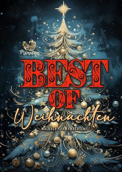 Best of Weihnachten Malbuch für Erwachsene