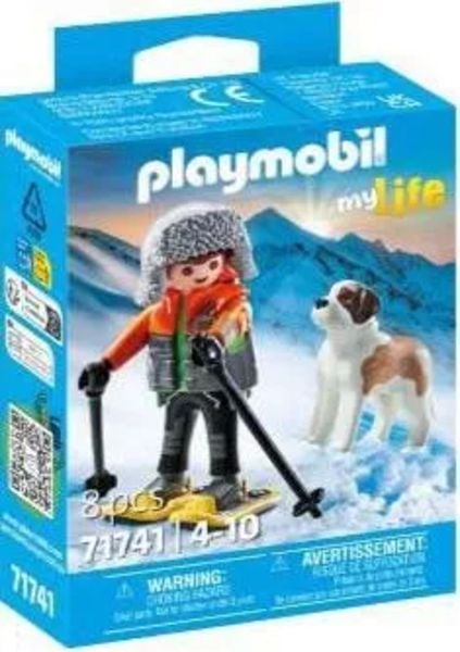 PLAYMOBIL 71741 Wanderer mit Bernhardiner