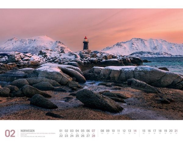 Produktbild: Norwegen Kalender 2027 | Unterwegs zwischen Fjordland und Nordkap
