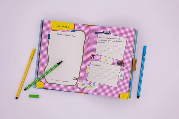 Produktbild: Mein erster Schultag - M&auml;dchen (Hellblau)