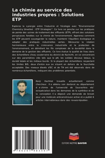 Produktbild: La chimie au service des industries propres : Solutions ETP
