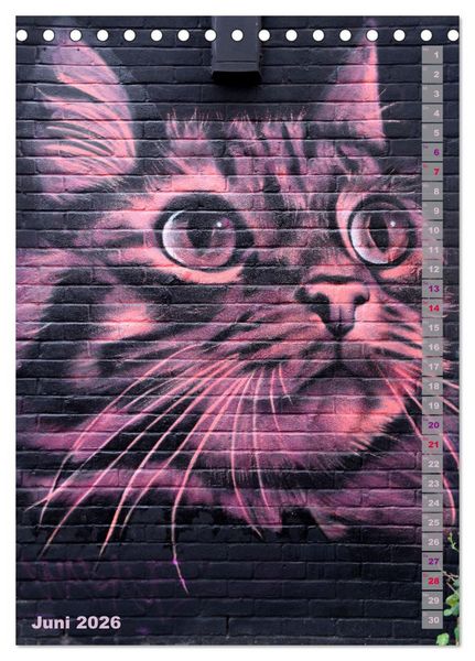 Produktbild: London - Hotspot der Street Art (Tischkalender 2026 DIN A5 hoch), CALVENDO Monatskalender