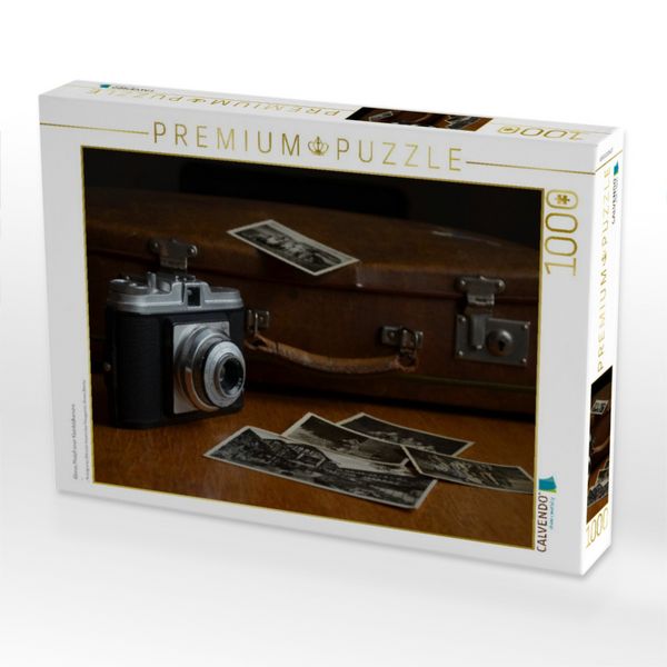 Produktbild: CALVENDO Puzzle &Auml;lteres Modell einer Kleinbildkamera | 1000 Teile Lege-Gr&ouml;&szlig;e 64x48cm Foto-Puzzle f&uuml;r gl&uuml;ckliche Stunden