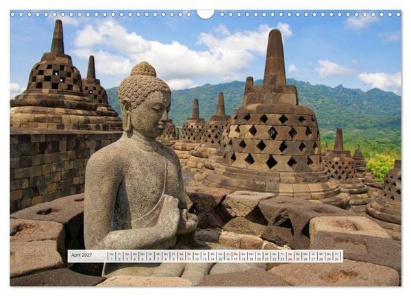 Produktbild: Bekanntes und Unbekanntes Indonesien (Wandkalender 2027 DIN A3 quer), CALVENDO Monatskalender