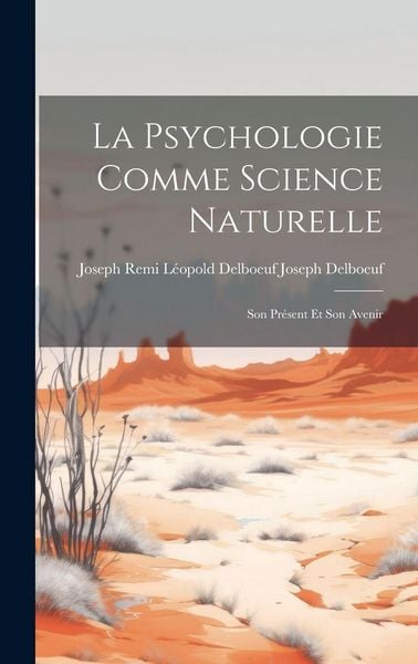 Produktbild: La Psychologie Comme Science Naturelle