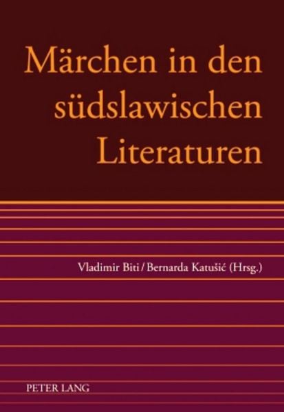 Produktbild: M&auml;rchen in den s&uuml;dslawischen Literaturen