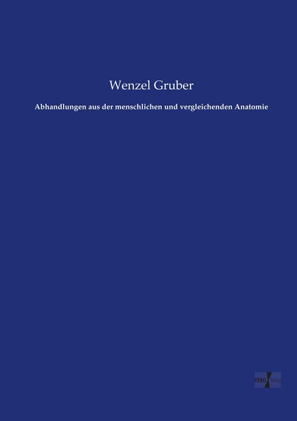 Produktbild: Abhandlungen aus der menschlichen und vergleichenden Anatomie