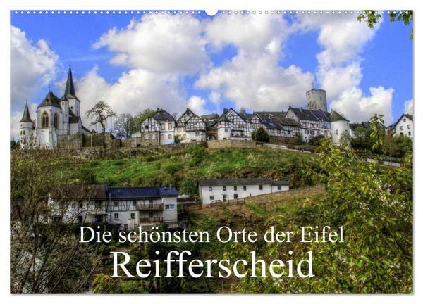 Produktbild: Die sch&ouml;nsten Orte der Eifel - Reifferscheid (Wandkalender 2026 DIN A2 quer), CALVENDO Monatskalender
