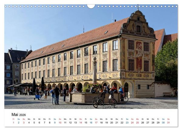 Produktbild: Memmingen - Ansichtssache (Wandkalender 2026 DIN A3 quer), CALVENDO Monatskalender