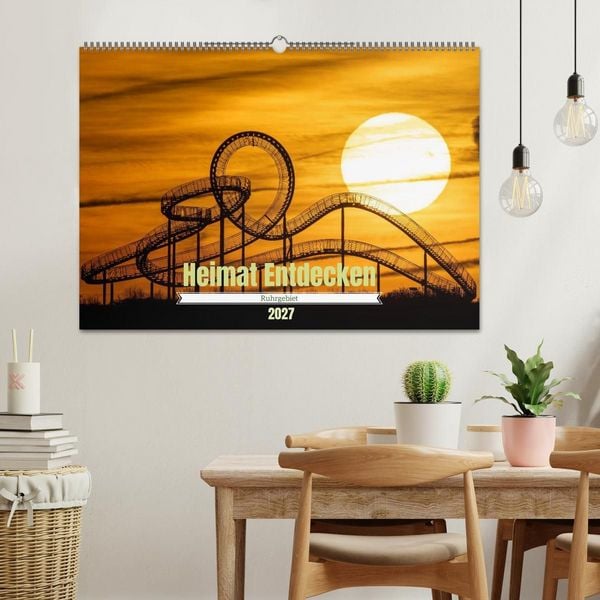 Produktbild: Heimat Entdecken - Ruhrgebiet (Wandkalender 2027 DIN A2 quer), CALVENDO Monatskalender