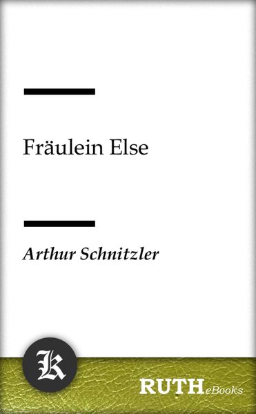 Produktbild: Fr&auml;ulein Else