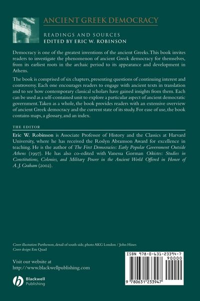 Produktbild: Ancient Greek Democracy