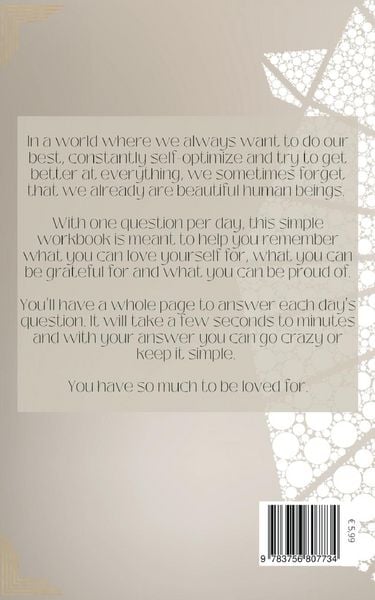 Produktbild: I am proud - Self-love Journal: Daily Questions to help you welcome more Positive Thinking, Motivation and Happiness into your Life