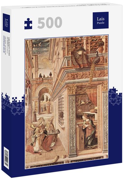 Produktbild: Lais Puzzle Carlo Crivelli - Maria Verk&uuml;ndigung mit dem Emygdius von Ascoli Piceno 500 Teile