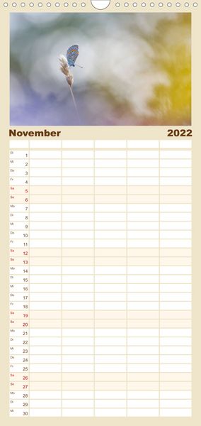 Produktbild: Familienplaner Naturfotografie (Wandkalender 2022 , 21 cm x 45 cm, hoch)