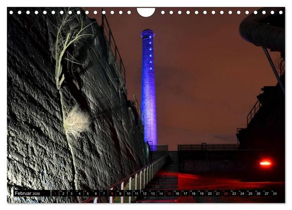 Produktbild: Industrie-Kultur 2026 (Wandkalender 2026 DIN A4 quer), CALVENDO Monatskalender