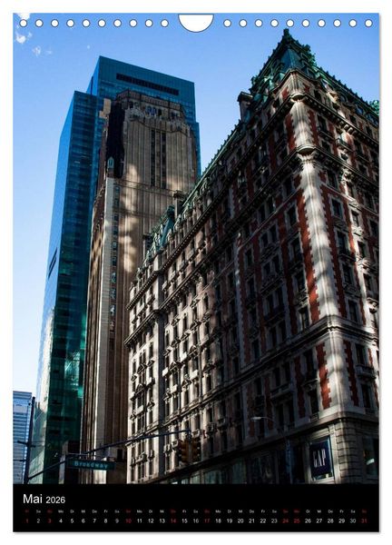 Produktbild: New York - Blickwinkel (Wandkalender 2026 DIN A4 hoch), CALVENDO Monatskalender