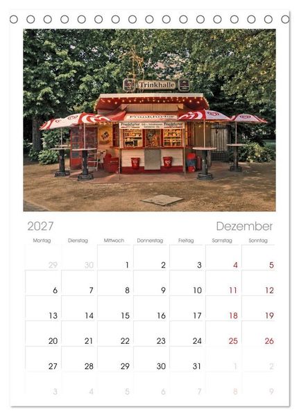 Produktbild: Tischplaner 2027 - Frankfurter Kiosk Kultur (A5 Tischkalender zum Aufstellen) CALVENDO