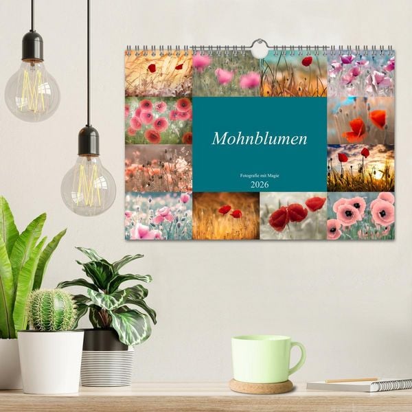 Produktbild: Mohnblumen - Fotografie mit Magie (Wandkalender 2026 DIN A4 quer), CALVENDO Monatskalender