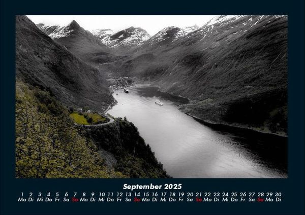 Produktbild: Berge 2025 Fotokalender DIN A4