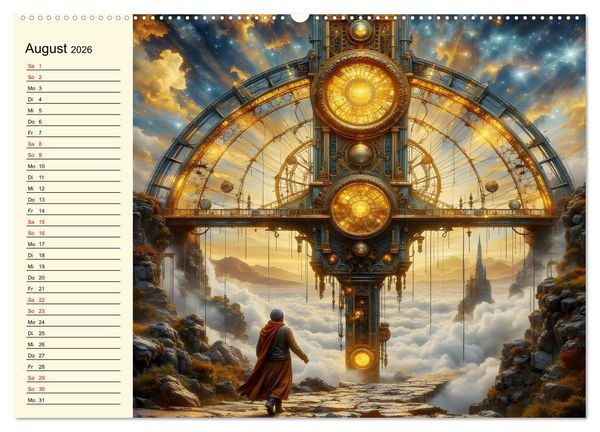 Produktbild: Flucht ins Wunder (Wandkalender 2026 DIN A2 quer), CALVENDO Monatskalender