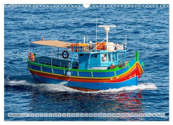 Produktbild: Malta - Wo Geschichte lebendig ist (Wandkalender 2026 DIN A3 quer), CALVENDO Monatskalender