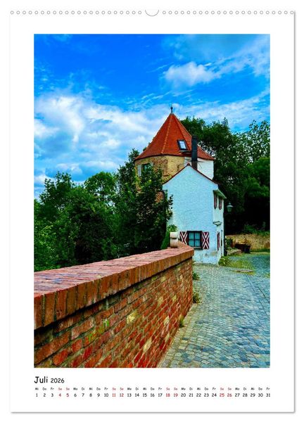 Produktbild: Das bayerische Friedberg (hochwertiger Premium Wandkalender 2026 DIN A2 hoch), Kunstdruck in Hochglanz