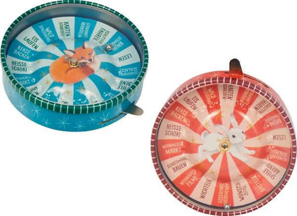 Produktbild: Mini-Roulette Entscheidungshelfer - Wintertiere...,sort.i.D.