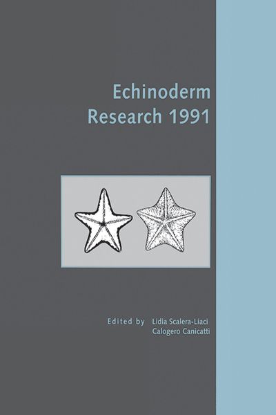 Produktbild: Echinoderm Research 1991