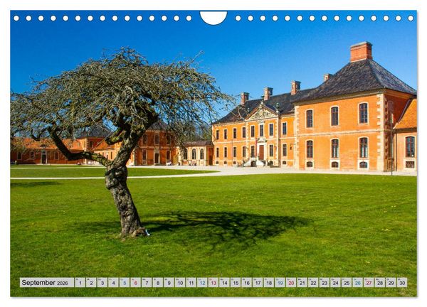 Produktbild: Schloss Bothmer - Kl&uuml;tzer Schlossimpressionen (Wandkalender 2026 DIN A4 quer), CALVENDO Monatskalender