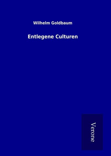 Produktbild: Entlegene Culturen