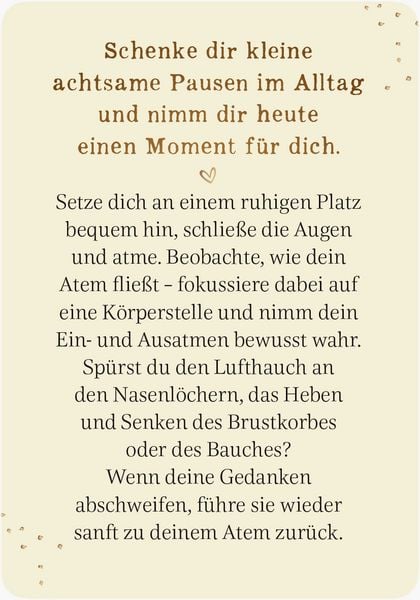 Produktbild: Der Moment ist dein Leben - Achtsamkeitskarten f&uuml;r zwischendurch