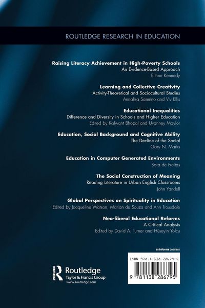 Produktbild: Neo-liberal Educational Reforms