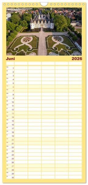 Produktbild: Familienplaner 2026 - Ostwestfalen - Paderborn mit 5 Spalten (Wandkalender, 21 x 45 cm) CALVENDO