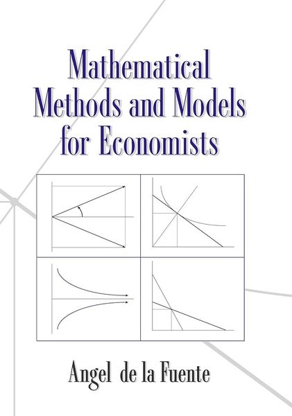 Produktbild: Mathematical Methods and Models for Economists