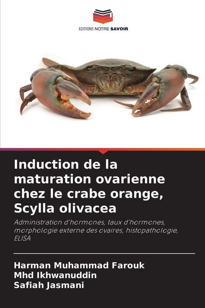 Produktbild: Induction de la maturation ovarienne chez le crabe orange, Scylla olivacea