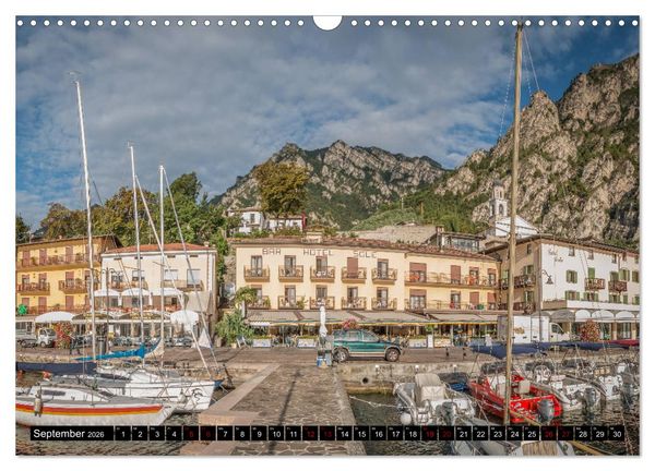 Produktbild: Gardasee - Impressionen aus der Lombardei (Wandkalender 2026 DIN A3 quer), CALVENDO Monatskalender