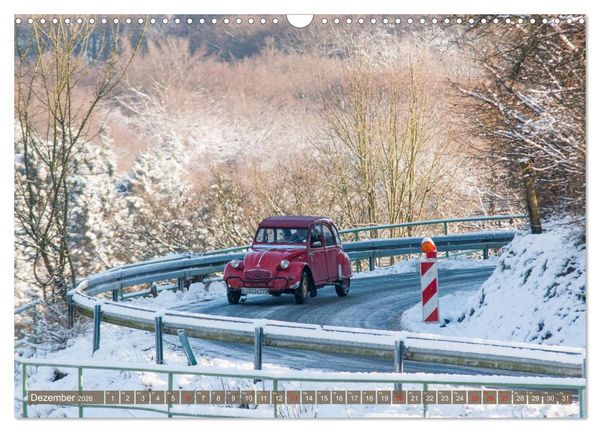 Produktbild: Citro&euml;n 2 CV - Zum Kippen zu schade (Wandkalender 2026 DIN A3 quer), CALVENDO Monatskalender