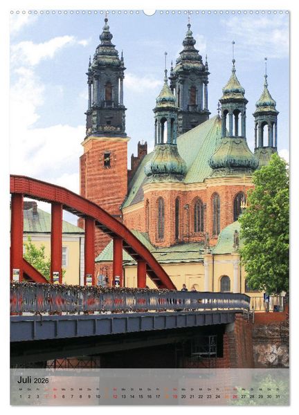 Produktbild: Polnische St&auml;dte - Highlights im Norden (hochwertiger Premium Wandkalender 2026 DIN A2 hoch), Kunstdruck in Hochglanz