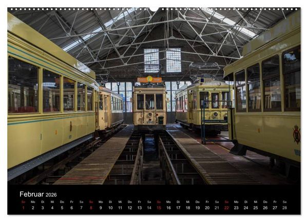 Produktbild: Kusttram Belgien (Wandkalender 2026 DIN A2 quer), CALVENDO Monatskalender