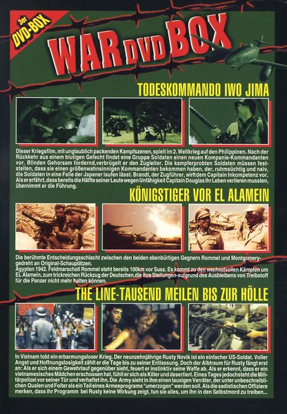 Produktbild: War Box [3 DVDs]