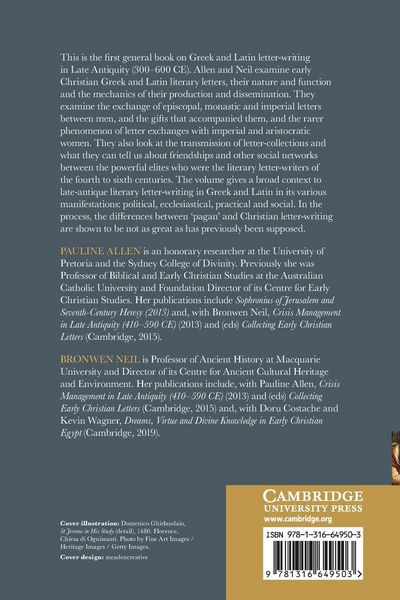 Produktbild: Greek and Latin Letters in Late Antiquity